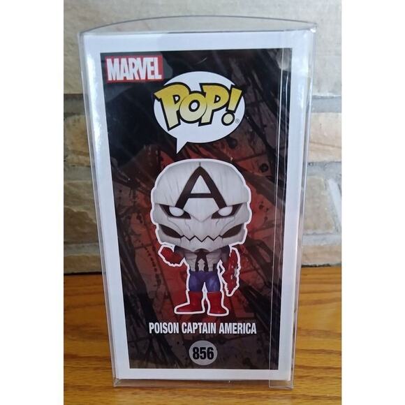 Funko Pop #856 Poison Captain America - Picture 4 of 6